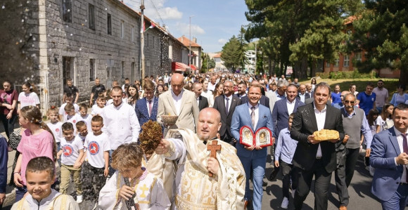 U Gacku danas svečano povodom slave opštine (VIDEO)