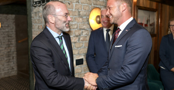 Ugodan susret sa predsjednikom Evropske narodne partije, čiji je PDP pouzdan partner
