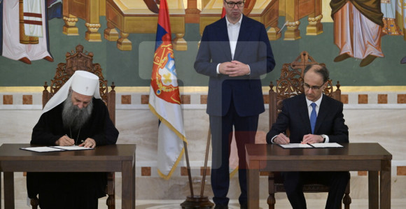 Potpisan Ugovor za završne radove na Hramu Svetog Save