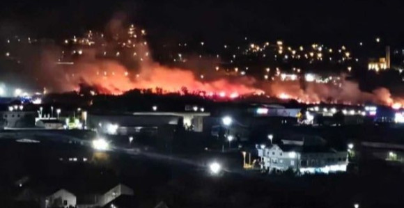 Veliki požar kod Mostara, šest ekipa na terenu