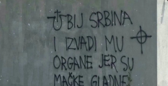 Ubij Srbina, izvadi mu organe, jer su mačke gladne