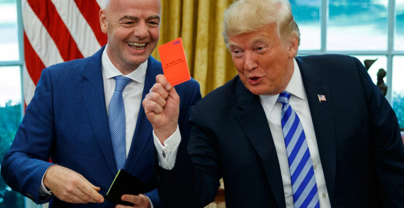 Трамп признао: Тражио сам од ФИФА да преиспита црвени картон