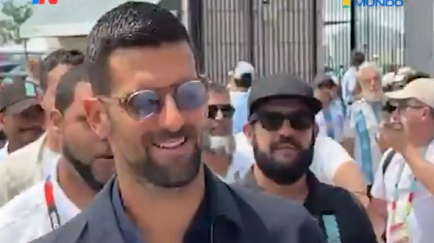Đoković uživo posmatra duel Španije i Argentine