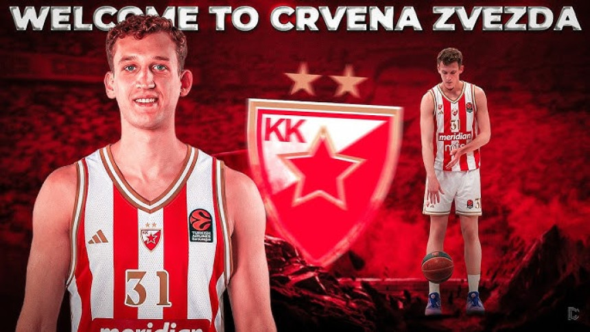 Vojin Medarević novi košarkaš Crvene zvezde