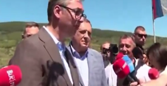Dodik se izblamirao pred Vučićem - Nije znao gdje je rođen?!