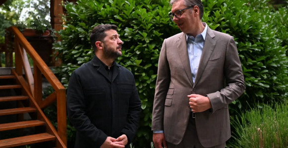 Predsjednik Vučić priredio večeru u čast Zelenskog