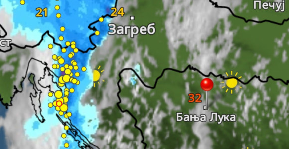Невријеме јури ка Словенији и Хрватској: Италија на удару олуја