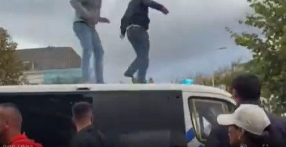 Albanci se sukobili sa policijom Holandije
