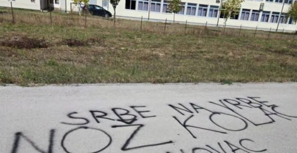 У Брчком осванули графити са говором мржње према Србима