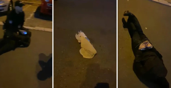 Maskirani pokušali zapaliti lokal u Beogradu, uhapšeni su (VIDEO)