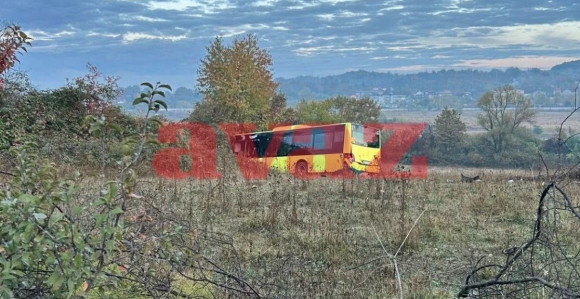 Једанаест особа повријеђено при слијетању аутобуса