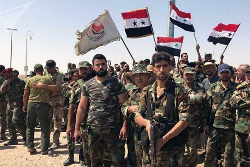 Сиријска војска преузела контролу