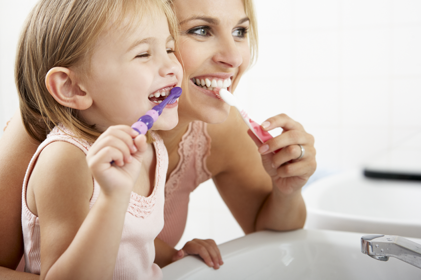 Pranje četkicom od prvog zubića