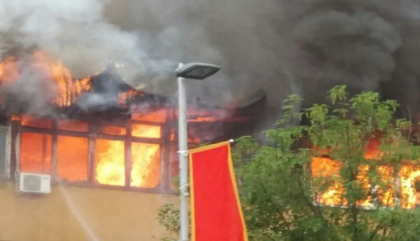 Пожар прогутао РТВ Пљевља