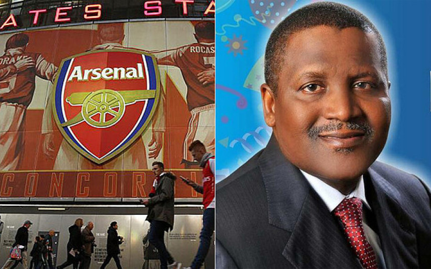 Ponovo se javio najveći afrički tajkun: Kupiću Arsenal! Novac nije problem!