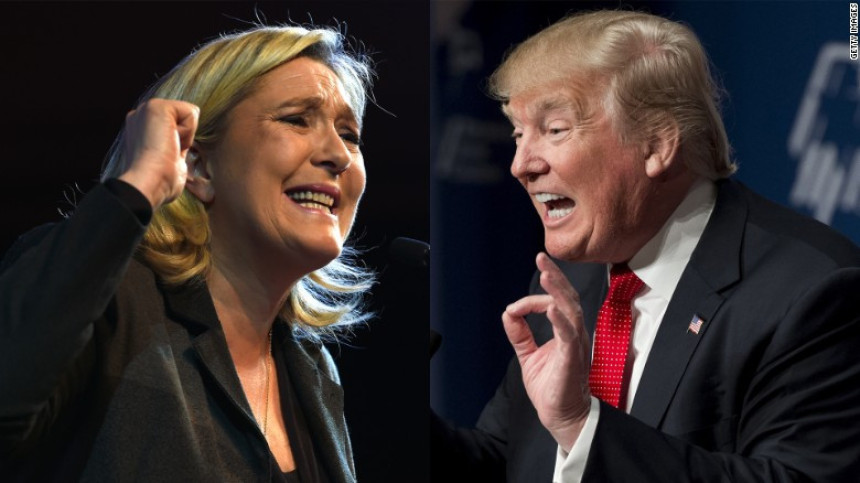 Le Penova pohvalila Trampove postupke