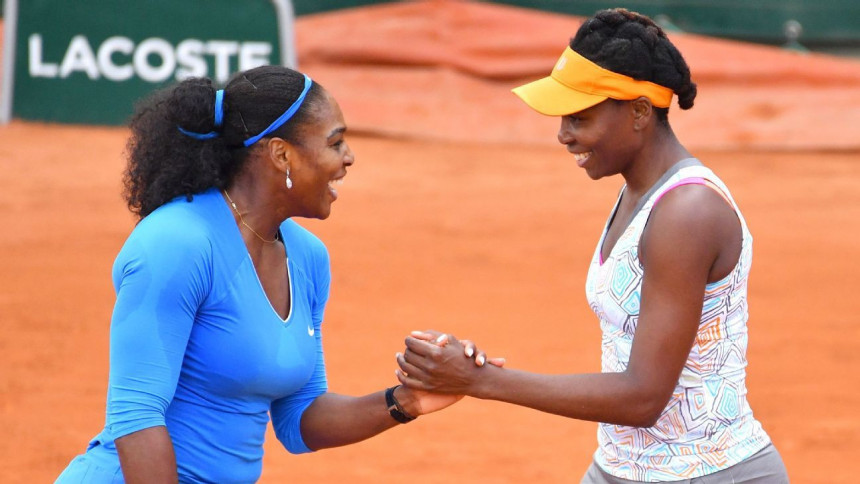 Serena i Venus igraju u dublu na Rolan Garosu!