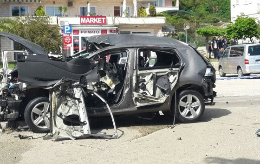 Eksplozija auta u Herceg Novom