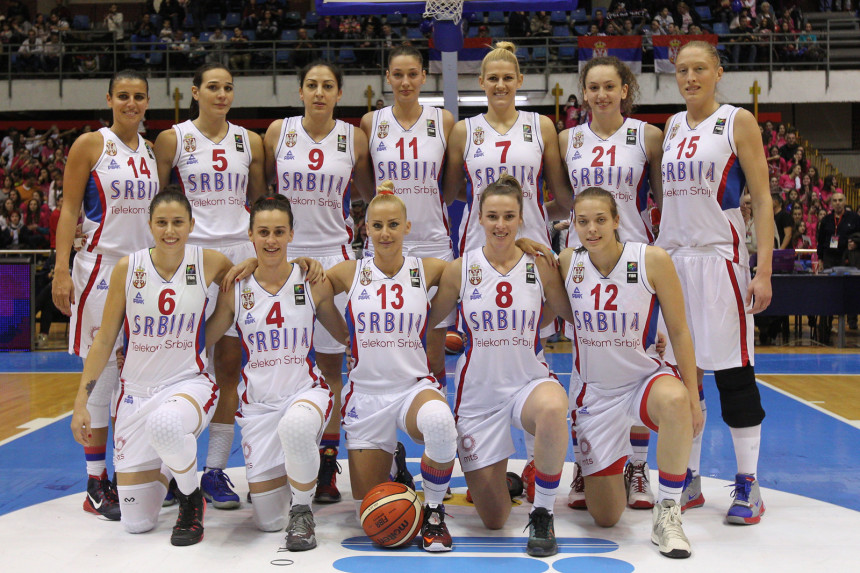 EP: Zlatne srpske košarkašice u Luksemburgu od 19.00