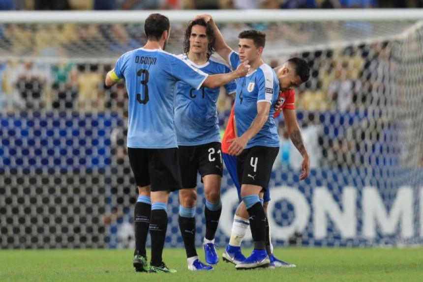 KA: Urugvaju lakši rival, Čile na Kolumbiju!