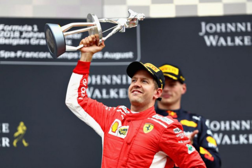 F1: Alonso "leteo", Fetel trijumfovao u Belgiji!
