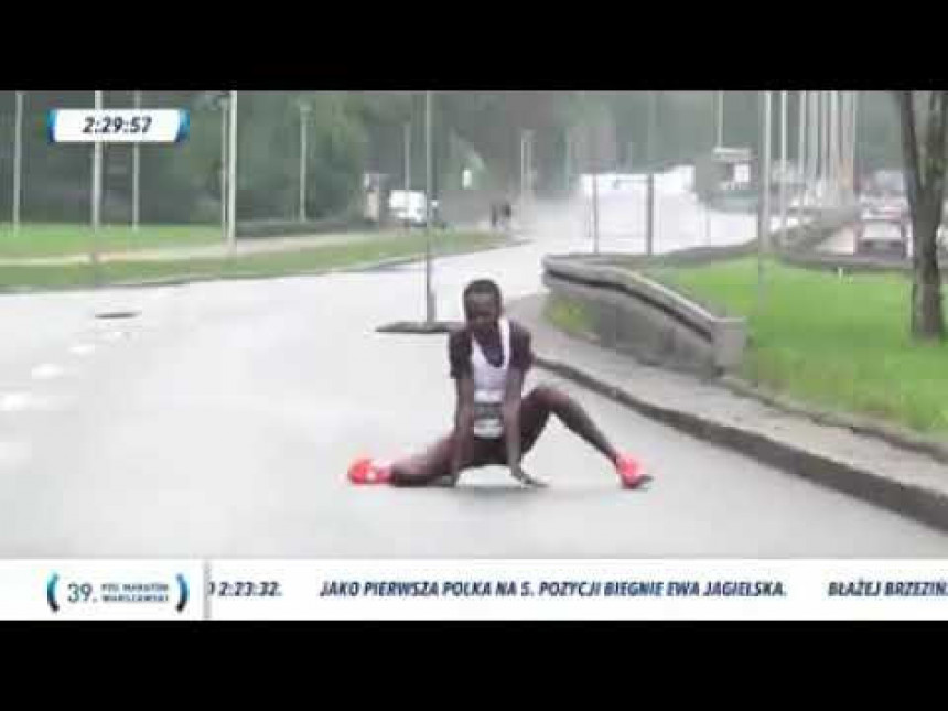 Видео: Драма Кенијке на 800 метара до циља!