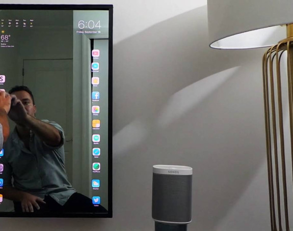 Ovo pametno ogledalo je "najveći iPhone na svijetu"