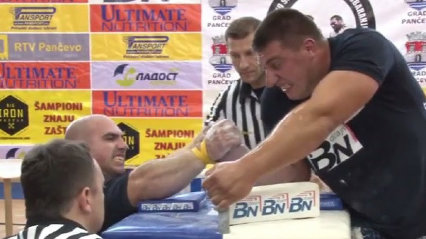 Видео: Овај Србин има најјаче руке!