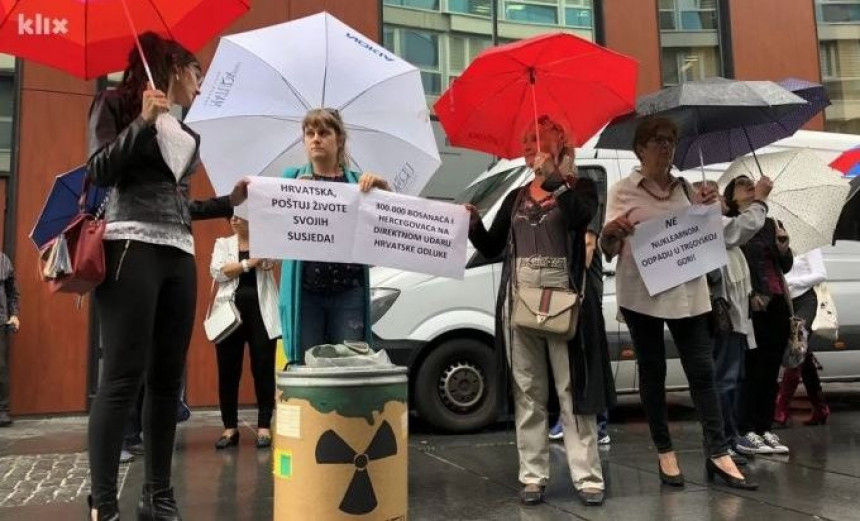 Нуклеарни отпад: Одржан протест