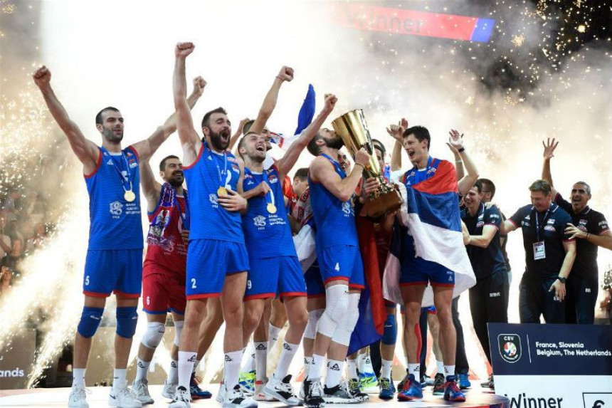 ZLATNI "ORLOVI": Srbija je šampion Evrope!