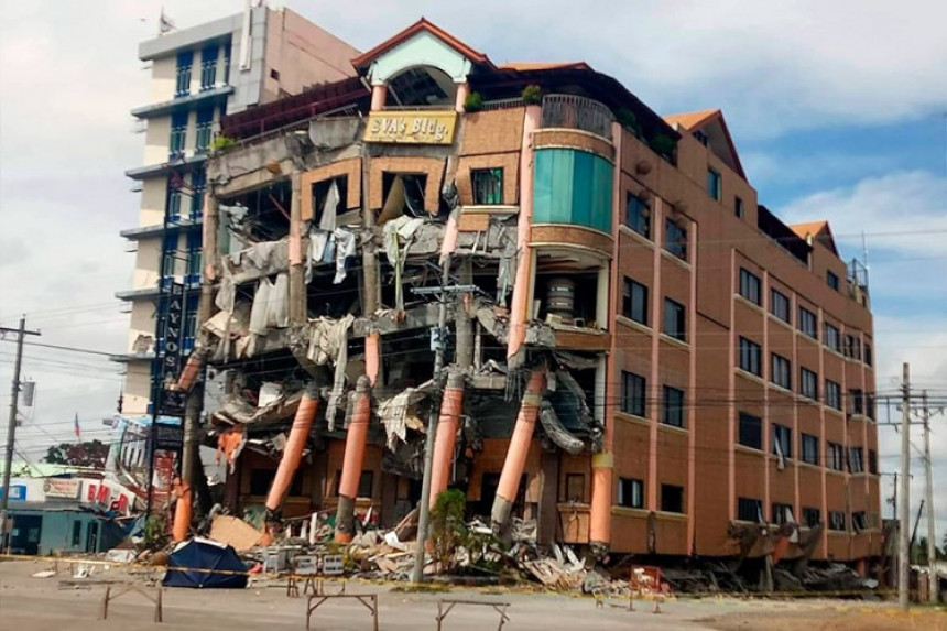 Novi snažan zemljotres na jugu Filipina